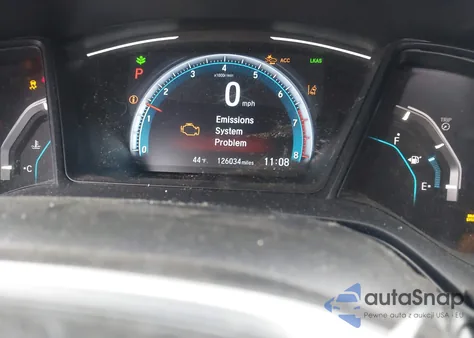 2019 Honda Civic Lx из США, поврежденный, VIN 19XFC2F69KE042749